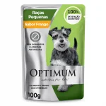 Sach� Optimum Para C�es Adultos Ra�as Pequenas - Sabor Frango  100g