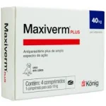 Maxiverm Pus 4 Comprimidos