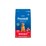 15kg- Ra��o Premier F�rmula para C�es Adultos de Ra�as Grandes e Gigantes Sabor Carne.