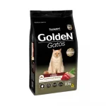 10,1kg- Ra��o Golden para Gatos Adultos Castrados Sabor Carne.