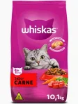 10,1kg- Ra��o Whiskas para Gatos Adultos Sabor Carne.