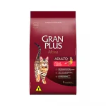 10,1kg- Ra��o GranPlus para Gatos Adultos sabor Carne e Arroz.