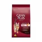 10,1kg- Ra��o GranPlus para Gatos Adultos Sabor Salm�o e Arroz.