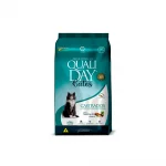 10,1kg- Ra��o Qualiday para Gatos Adultos Castrados Sabor Salm�o.