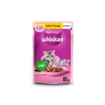 Ra��o �mida Whiskas Sach� para Gatos Filhotes Sabor Frango ao Molho - 85g