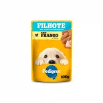 Ra��o �mida Pedigree Sach� Frango ao Molho para C�es Filhotes 100 g