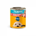 Ra��o �mida Pedigree Lata Pat� de Carne e Frango para C�es Filhotes 280g