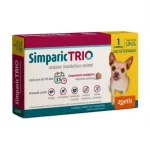 Simparic Trio 3mg para C�es 1,25 a 2,5kg 1 comprimido