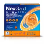 Antipulgas, Carrapatos, sarna e  vermes NexGard Spectra para C�es de 2 a 3,5 Kg