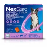 Antipulgas, Carrapatos, sarna e vermes NexGard Spectra para C�es de 15,1 a 30kg