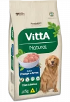 15kg- VittA� Natural C�es Adultos Frango e Arroz porte m�dio e grande.