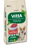15kg-VittA� Natural C�es Adultos Porte Pequeno Carne e Arroz .