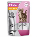 Sach� Optimum Para Gatos Filhotes - Sabor Frango  85g