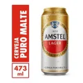 CERVEJA AMSTEL LAGER 473ML LATA