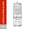 CERVEJA BUDWEISER 350ML LATA ZERO ALCOOL