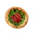 R�cula com tomate seco e bufala