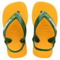 Chinelo Havaianas Amarelo Pop Amaz�nia New Baby Brasil Logo Kids e Baby N17/18