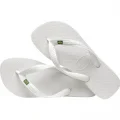 Chinelo Havaianas Brasil Branco N39/40