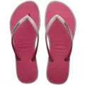 Chinelo Havaianas Slim Glitter Contour Rosa Veludo N�41/42