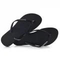 Chinelo Havaianas Slim Glitter Feminino Preto Tamanho 37/38