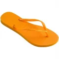 Chinelo Havaianas Slim Lisa Amarelo Pop N39/40