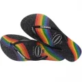 Chinelo Havaianas Slim Pride Preto N�45/46
