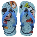 Chinelo Sand�lia Infantil Havaianas Baby Disney Classics Azul Tamanho 20 Mickey & Pateta