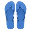 Chinelo Slim Adulto Azul Brilhante Tamanho 39/40 Havaianas