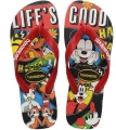 Chinelo Unissex Disney Cl�ssicos Branco/Vermelho Tamanho 41/42 Havaianas