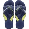 Chinelo Unissex Havaianas Power 2.0 Tamanho 39/40 Preto Azul �ndigo