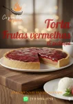 Torta de frutas vermelhas (encomenda)