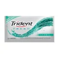 Chiclete Trident fresh herbal