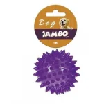 Brinquedo Bola Espinho Lil�s com Som Tamanho P Jambo Pet