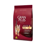 Ra��o Granplus Menu Gatos Adultos Sabor Frango E Arroz - 3 Kg
