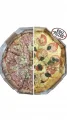 Pizza Salgada Meio a Meio  (Grande)