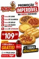 Combo de 25 Esfihas m�dias Salgadas + 1 Coca-Cola 2L gr�tis