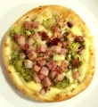 Esfiha Grande de Br�colis e Bacon