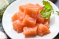 Adicional de Salm�o em cubos para Poke 100 GRAMAS