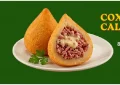 Coxinha de calabresa c/ queijo