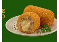 Croquete de presunto e queijo