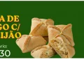 Esfiha de frango c/ requeijão