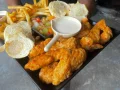 Til�pia a Dor� + Fritas Crocantes + P�o