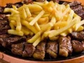 Picanha Fatiada + Fritas + P�o Fatiado