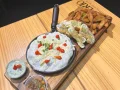 Lingui�a Caseira com Creme de Queijos