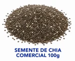 SEMENTE DE CHIA COMERCIAL 100g