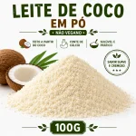 LEITE DE COCO EM P� (NAO VEGANO) 100g