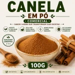 CANELA EM P� COMERCIAL 100G
