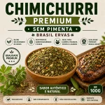 CHIMICHURRI PREMIUM S/ PIMENTA BRASIL ERVAS GR