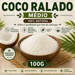 COCO RALADO MEDIO 100G