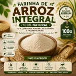 FARINHA DE ARROZ INTEGRAL 100G